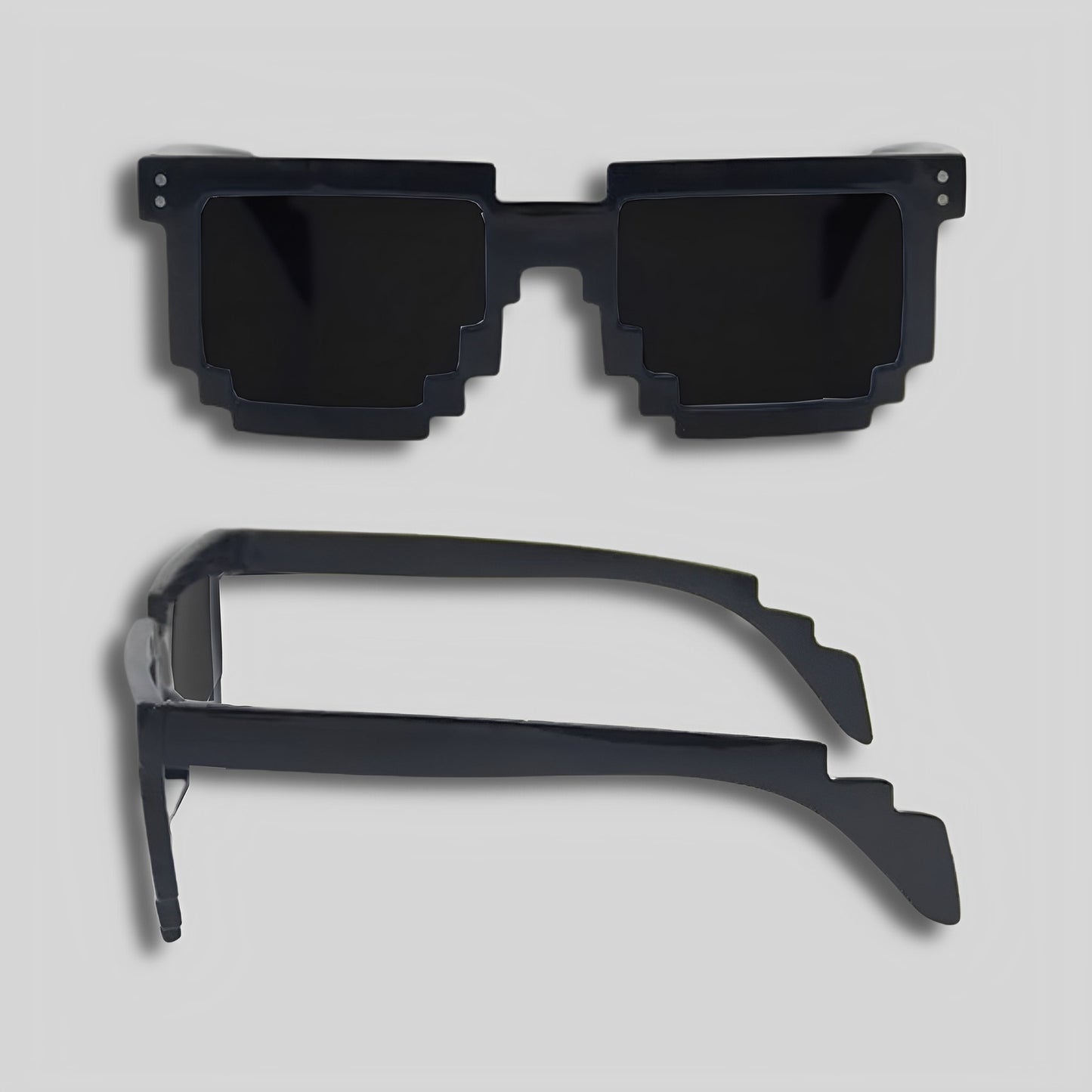 8-Bit Pixel Mosaic Minecraft Sunglasses - BeHappy Store -