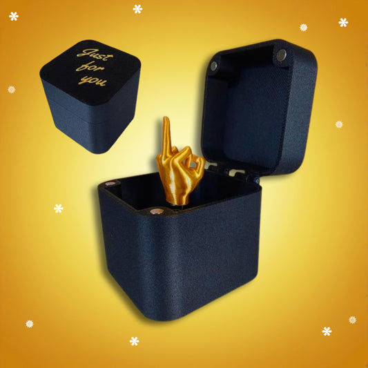 Middle Finger Surprise Prank Novelty Gift Box